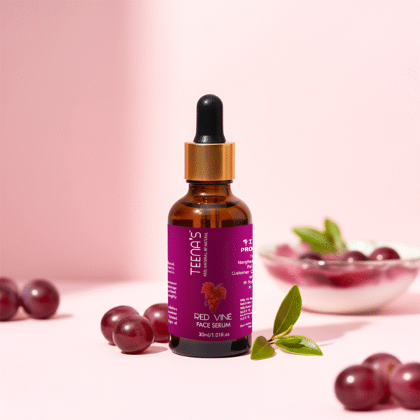 red vine face serum